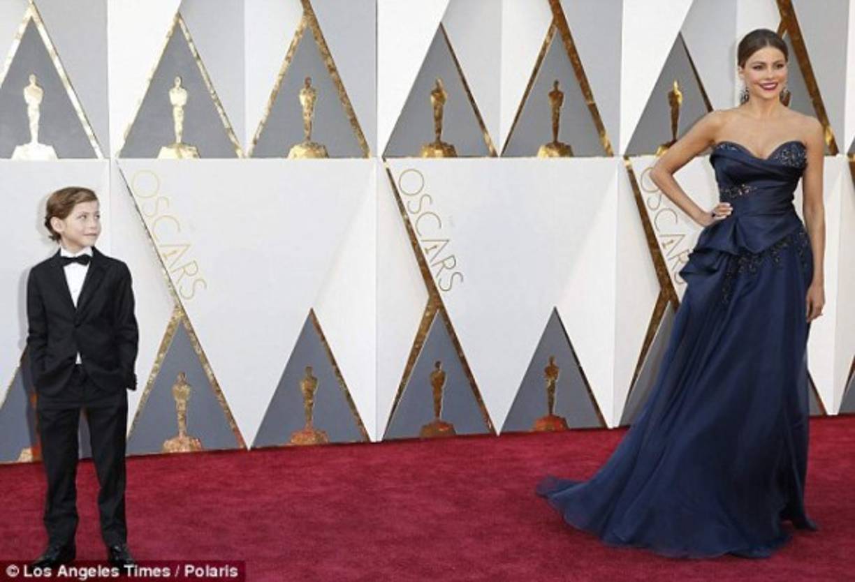 La mirada de Jacob a Sofía Vergara.