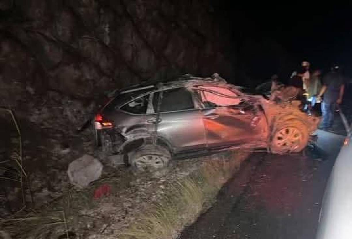 El accidente ocurrió en horas de la noche del viernes a la altura de un sector conocido como Cañaveral. 