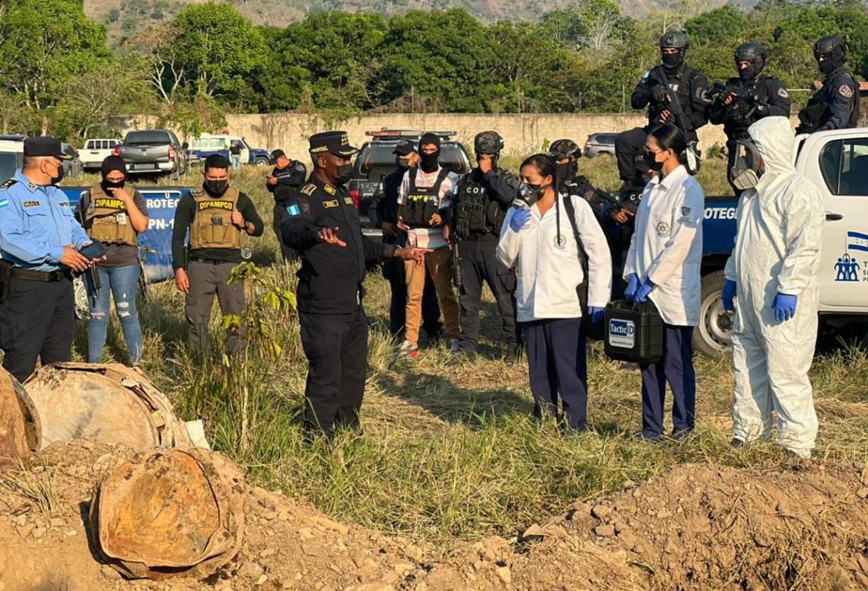 La operación se desarrolló mediante una minuciosa inspección en la referida propiedad. 