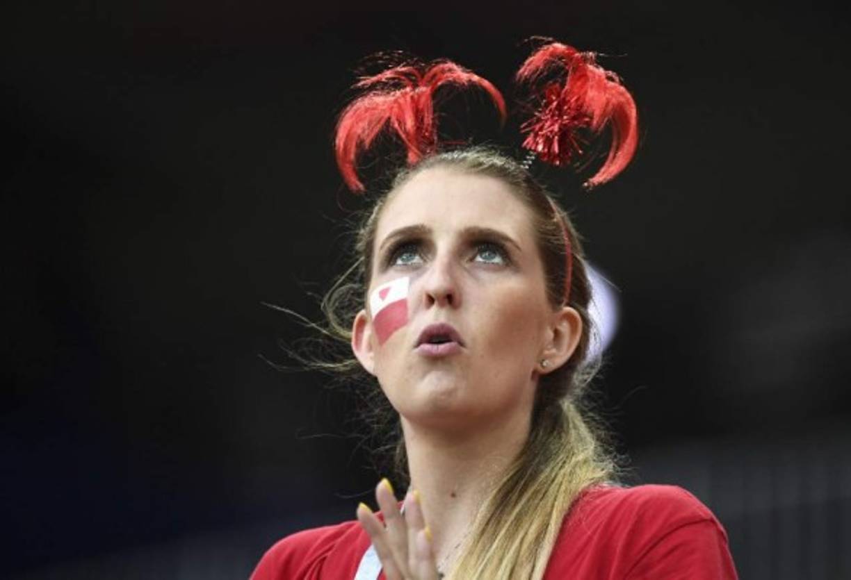 Las polacas ganan la batalla de las más lindas en Rusia 2018. Foto AFP