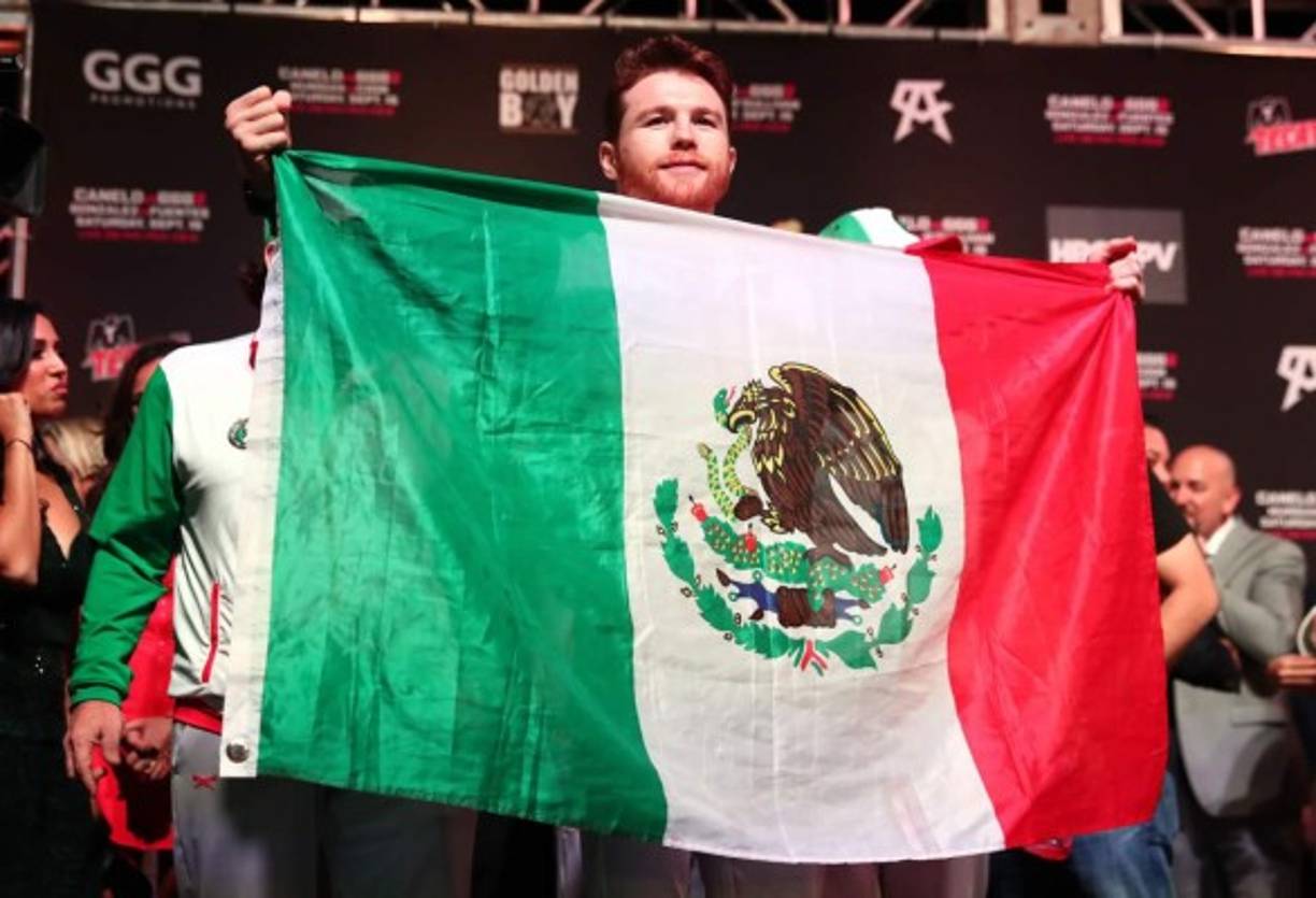 El 'Canelo' Álvarez indicó que piensa 'disfrutar de una emocionante victoria' y que después de ganar a Golovkin en el pesaje va a 'derrotarlo a él sobre el cuadrilátero'.