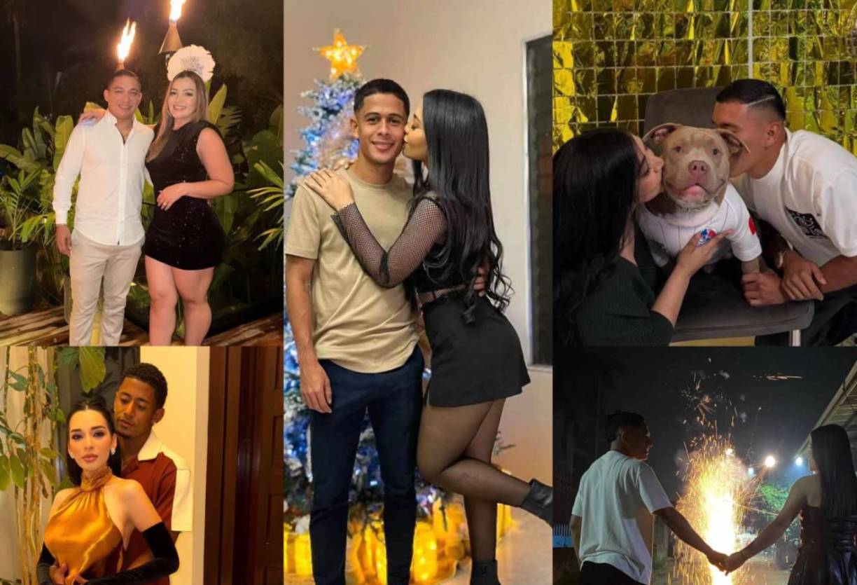 Los jugadores hondureños se mostraron muy felices en familia para despedir el 2024 y darle la bienvenida al nuevo año.
