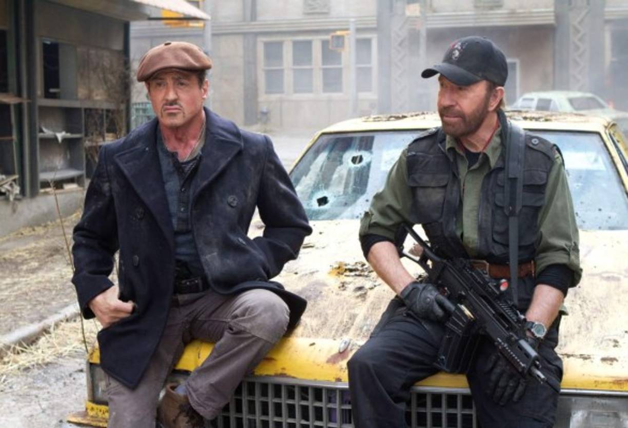 Los mercenarios 2 (2012), el homenaje de Sylvester Stallone a sus compañeros de batalla, fue la última aparición de Norris en la gran pantalla.