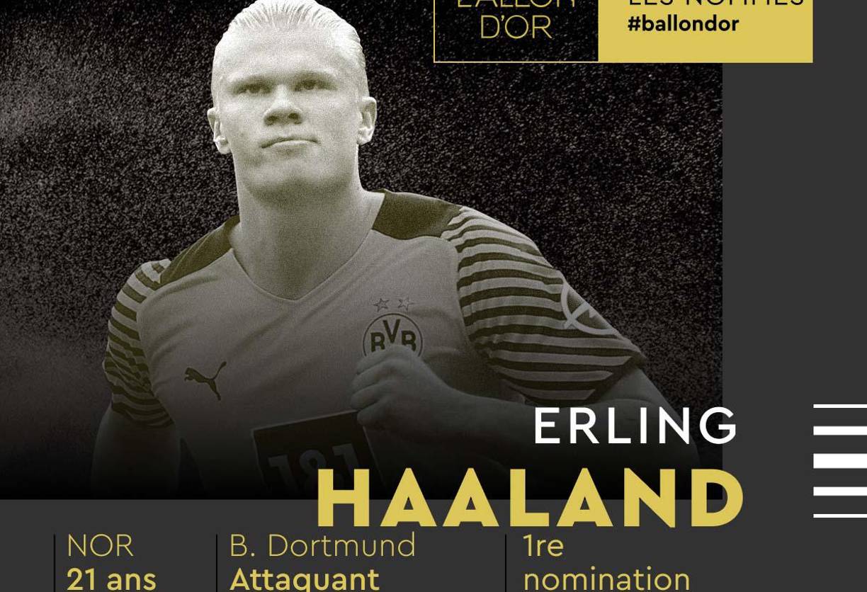 Erling Haaland: Goleador noruego del Borussia Dortmund.