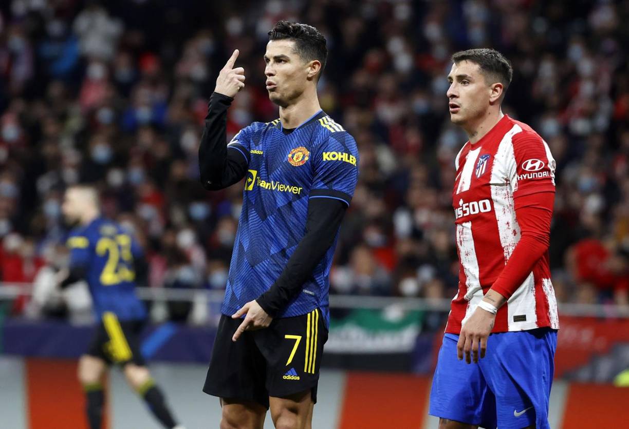 El Wanda Metropolitano es todavía territorio cruel para Cristiano. Con la de hoy, son cuatro visitas sin marcar en el nuevo coliseo rojiblanco: una con el Real Madrid en la Liga 2017-18 (0-0), dos con la Juventus en octavos de 2018-19 (2-0) y en la fase de grupos de 2019-20 (2-2) y la de este miércoles defendiendo la camiseta del Manchester United (1-1). 