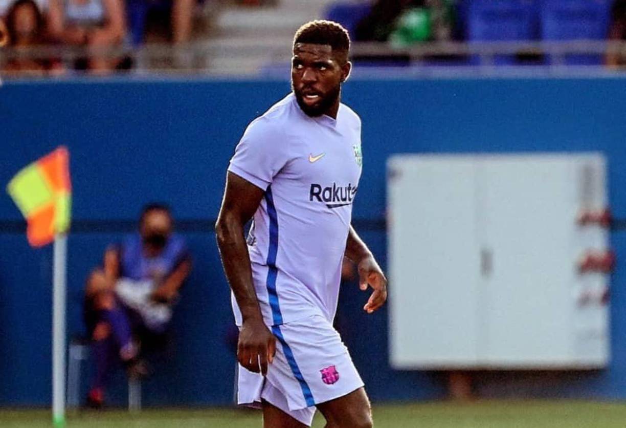 Samuel Umtiti: La renovación que hizo por el Barcelona facilita su salida porque en este momento su ficha es mucho menor de la que tenía. El defensor francés no entra en los planes de Xavi.