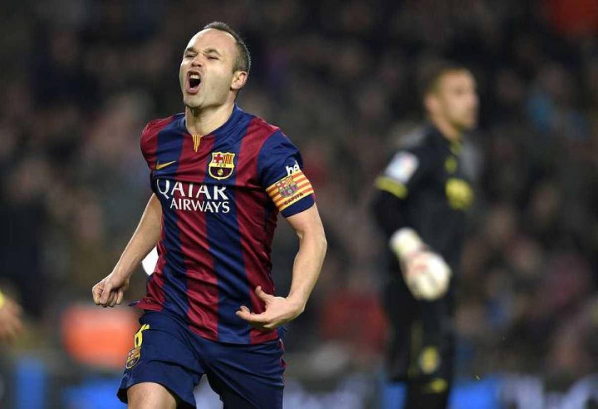 3. Iniesta: Convirtió el gol del título para España en la final de la Copa del Mundo en 2010 y ganó todo tanto con el Barcelona y Selección, pero no fue suficiente para vencer la hegemonía de Cristiano Ronaldo y Messi.