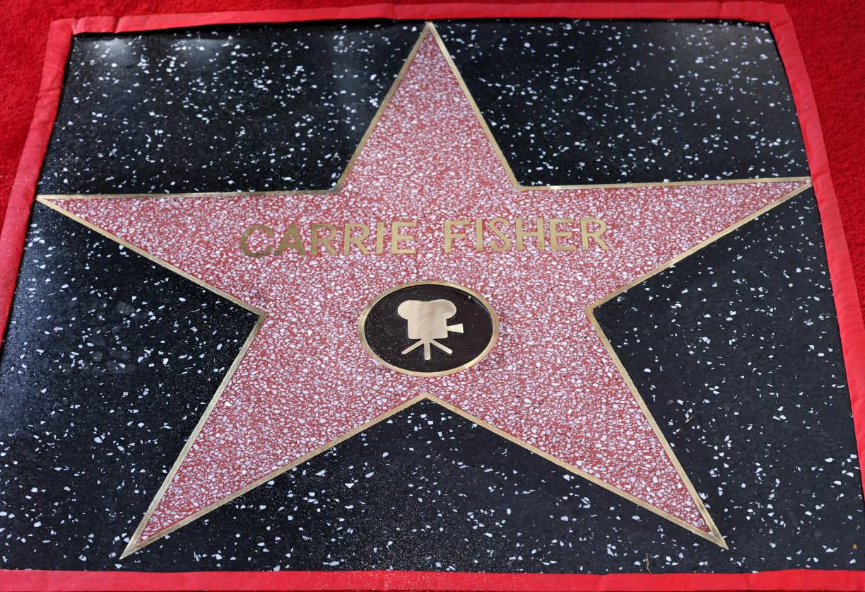 Carrie Fisher, mejor conocida como la Princesa Leia de la serie de películas “Star Wars”, recibió el homenaje este 4 de mayo, conocido como el Día de Star Wars por la similitud de la fecha con uno de los eslóganes de la serie, “que la Fuerza te acompañe”, que en inglés es “<i>May the Force be with you”.</i>