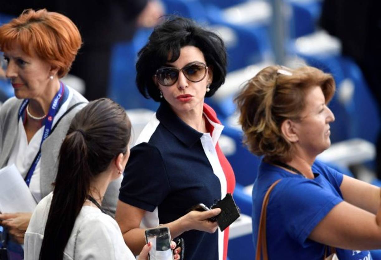 La belleza de la mujer francesa robó mucho suspiros. AFP.