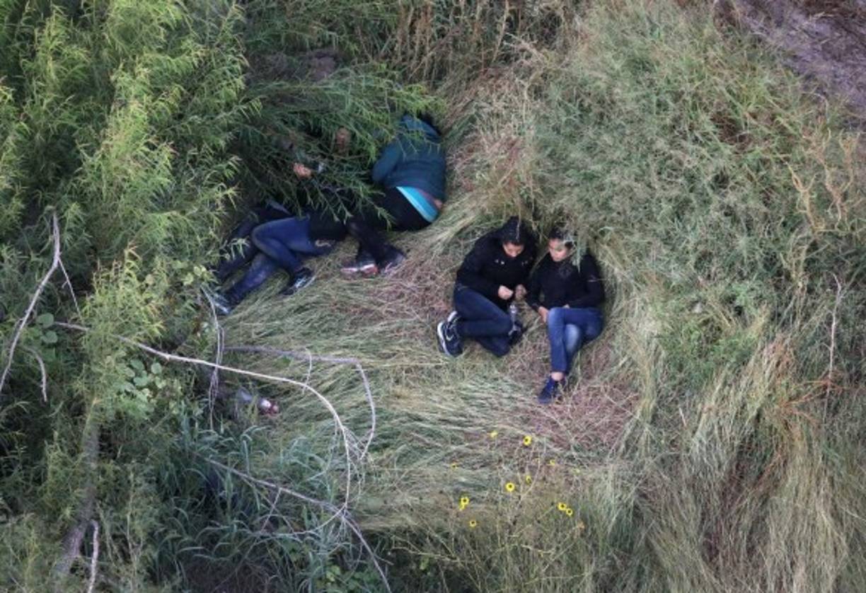 Las autoridades detuvieron a un grupo de indocumentados este martes en McAllen, Texas.