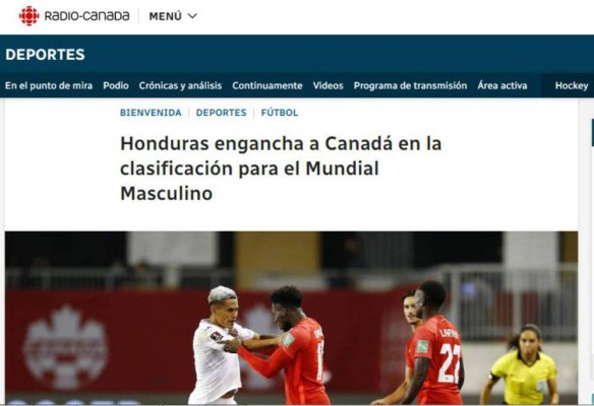 Radio Canadá.