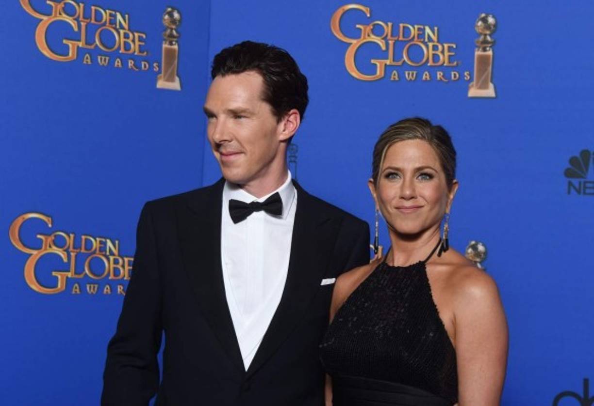 Benedict Cumberbatch y Jennifer Aniston.