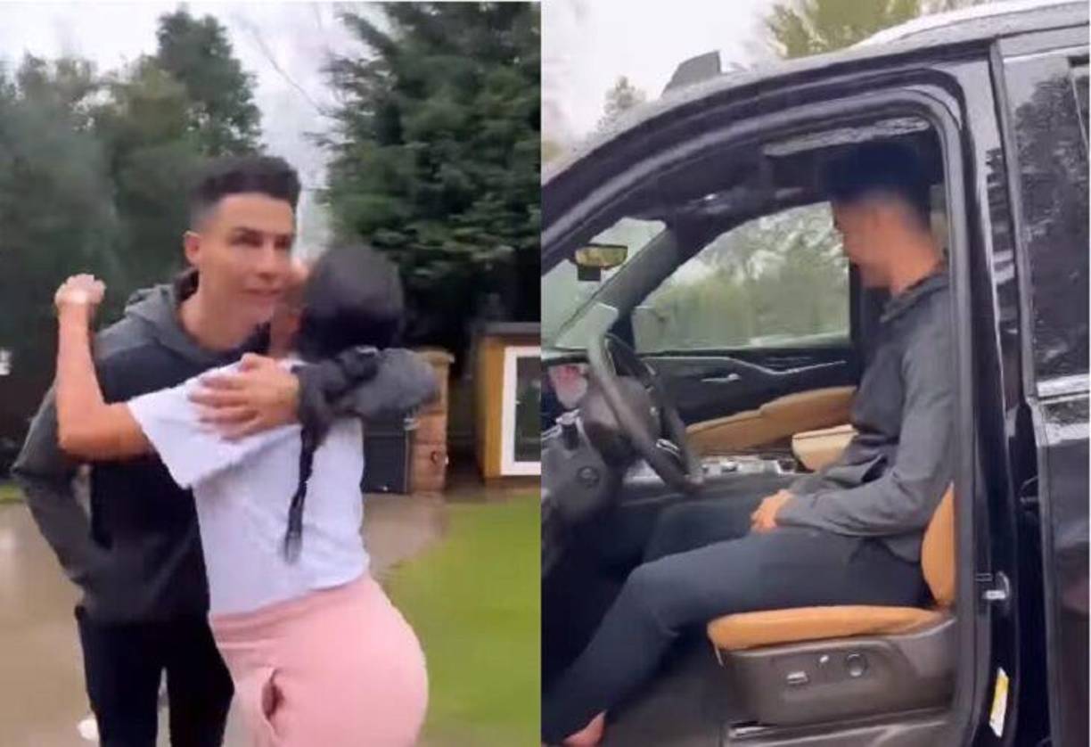 La felicidad era evidente en CR7 tras el espectacular regalo que recibió por parte de Georgina Rodríguez.