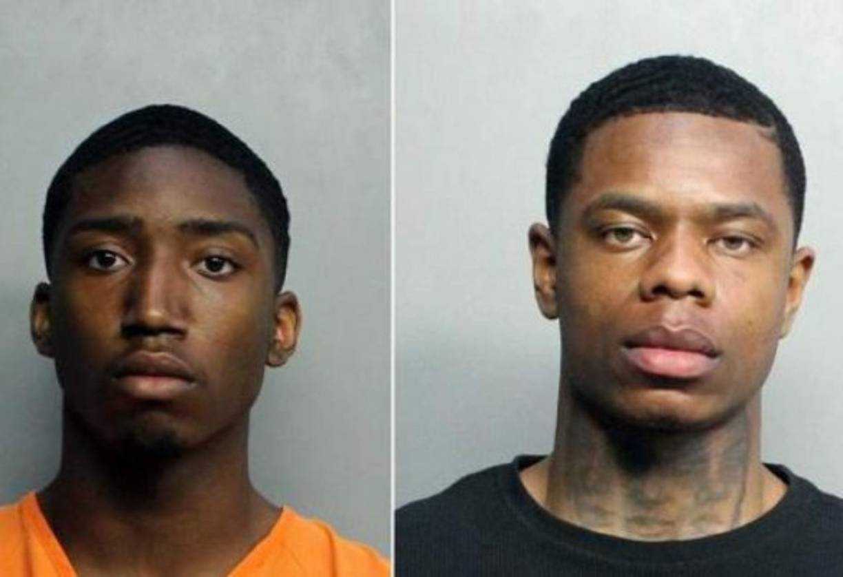 La autoridades arrestaron a dos sospechosos, Evoire Collier, de 21 años, y Dorian Taylor, de 24, quienes habían llegado desde Carolina del Norte.