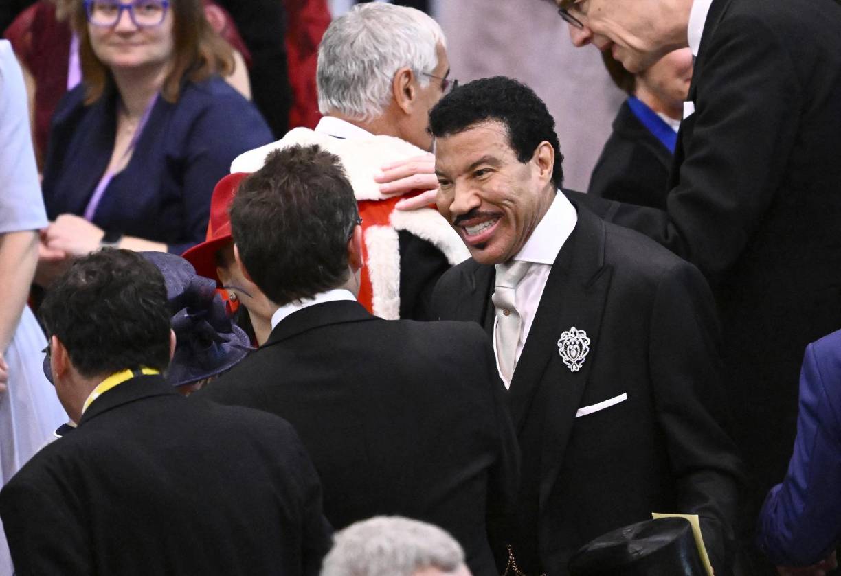 El cantante estadounidense Lionel Richie. 