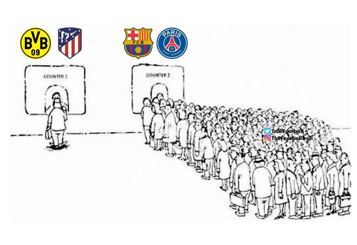 Memes destrozan al Barcelona tras ser eliminados por el PSG en Champions