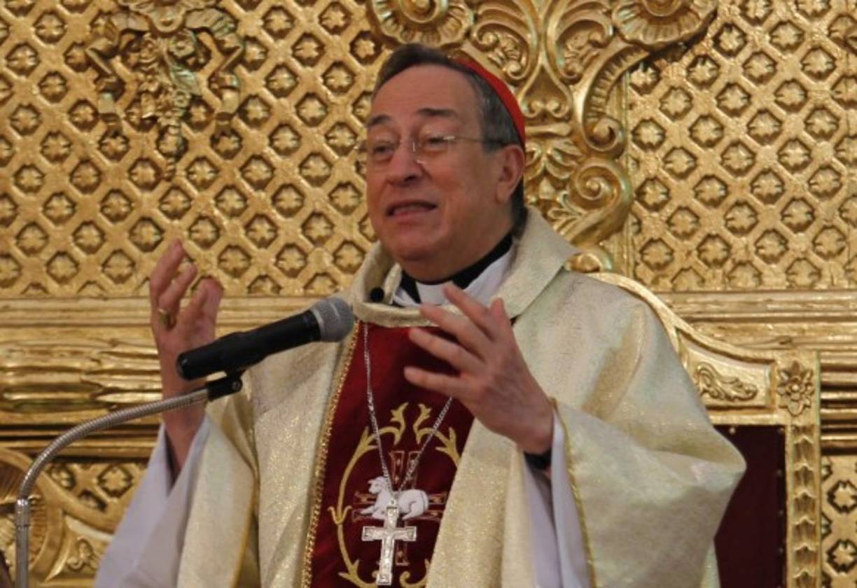 El cardenal Óscar Andrés Rodríguez en su homilía dominical en la Catedral Metropolitana condenó la desaparición de la joven.