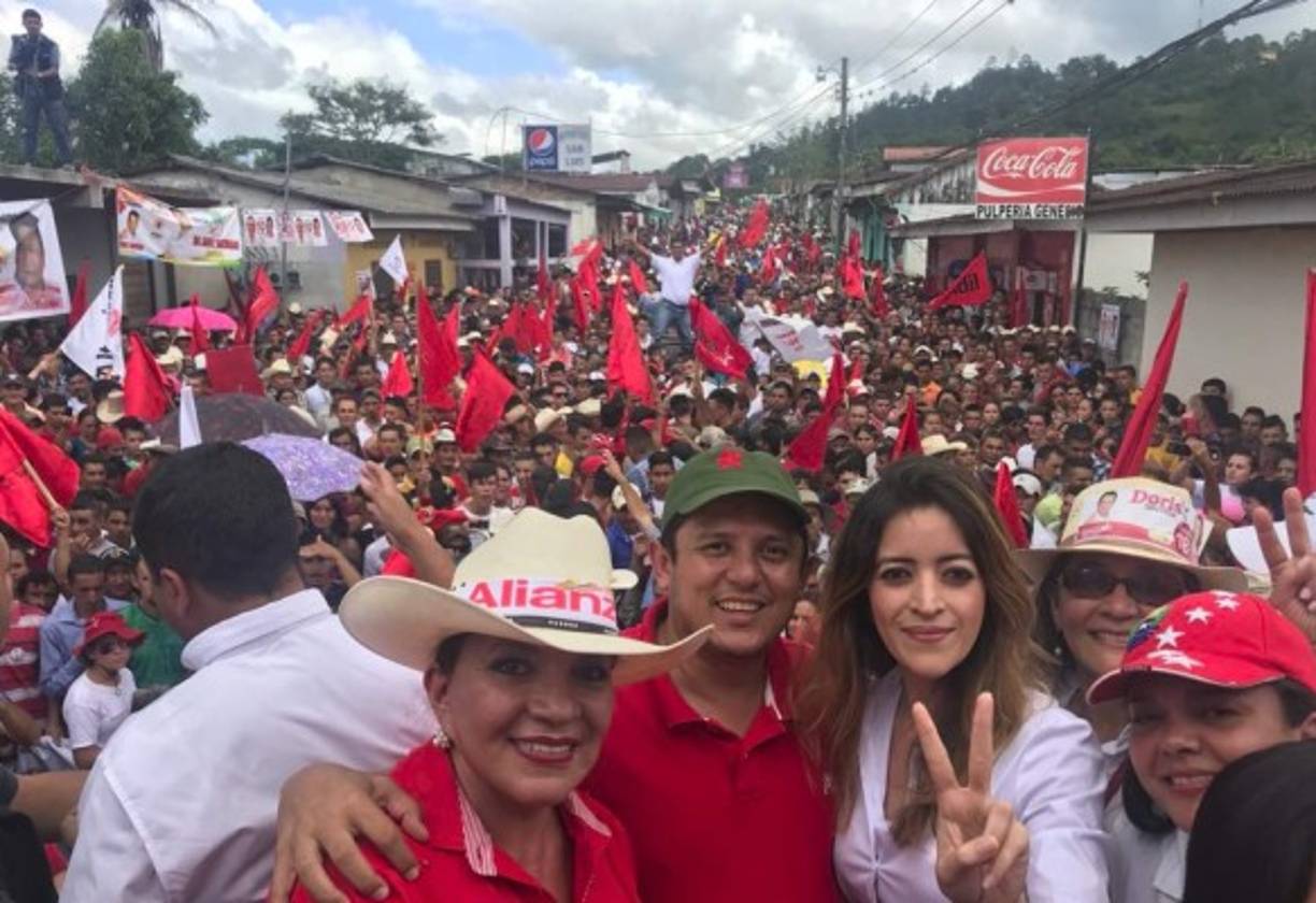 La joven regresó en octubre pasado para unirse a la campaña de la Alianza.