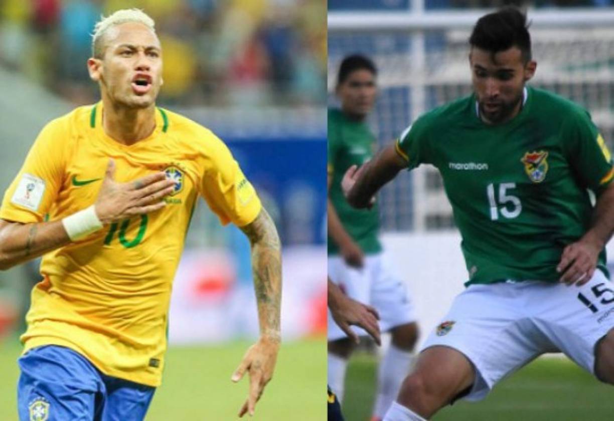 La Brasil que comanda Neymar enfrentará a Bolivia. Hora: 6:45pm.