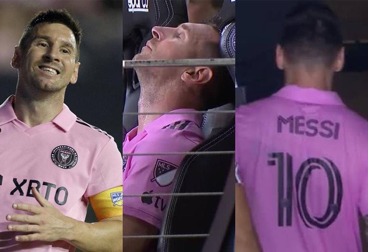 Lionel Messi volvió a jugar con el Inter Miami pero ha desatado preocupación por su estado de salud.