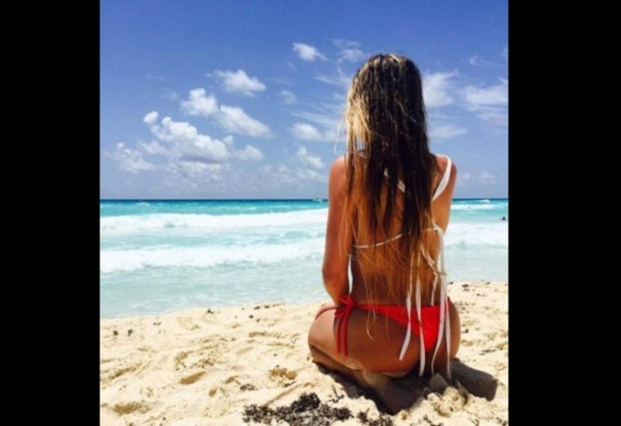 En sus ratos libres disfruta de la playa.