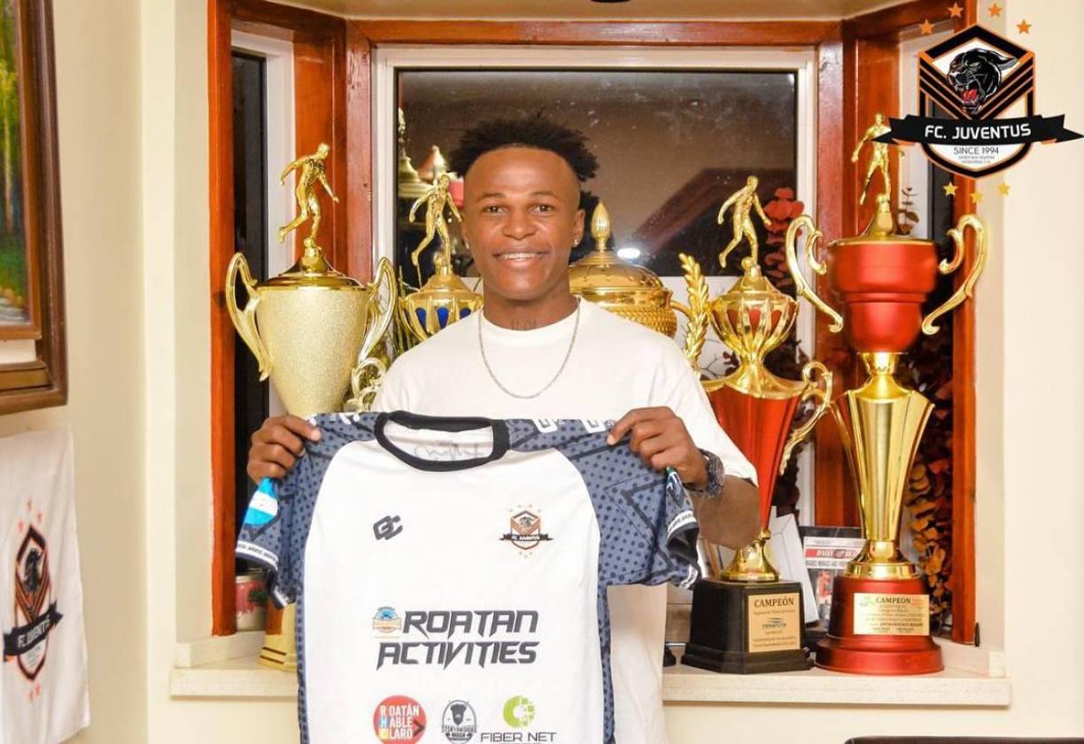 Alex Welcome no sigue en el Motagua y ficha por el Juventus de Roatán. 