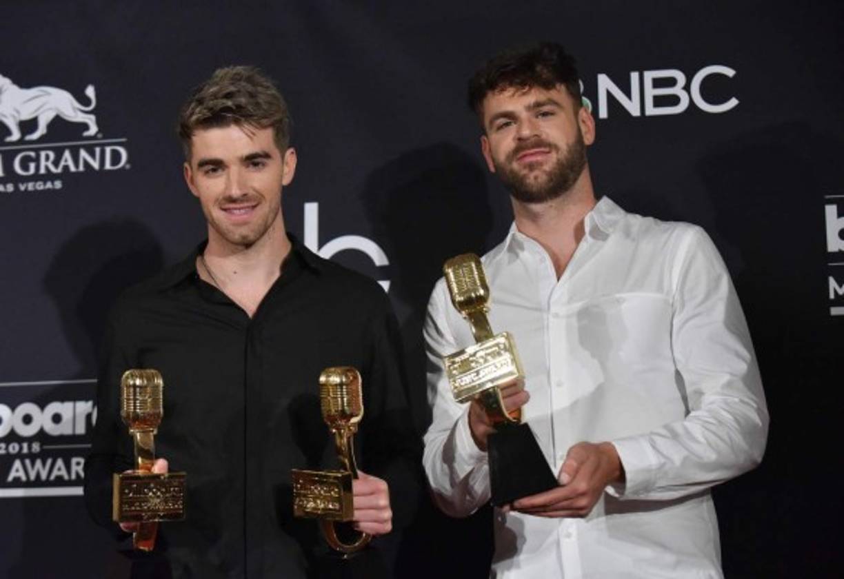 The Chainsmokers ganó la categoría Top Dance / Electronic Artist.