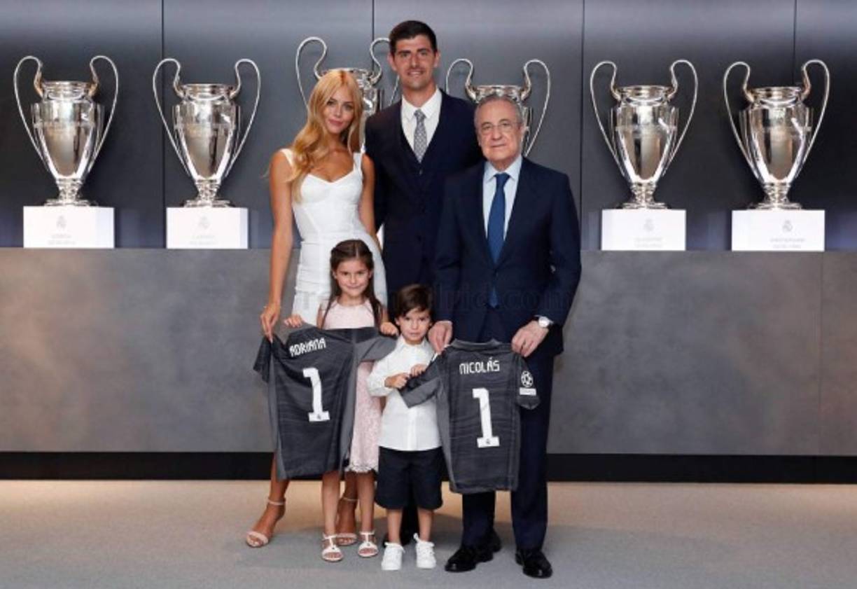 Mishel Gerzig también ha estado presente en la reciente renovación de contrato de Thibaut Courtois con el Real Madrid.