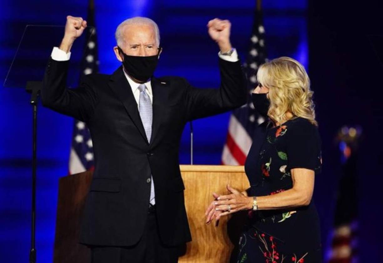 De certificarse su victoria, Biden se convierte en el presidente número 46 de Estados Unidos.
