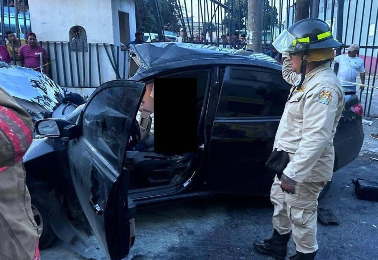 Darwin Hernández, quien manejaba el vehículo, resultó gravemente herido tras el accidente. Se conoció que este se desempeña como taxista VIP. 