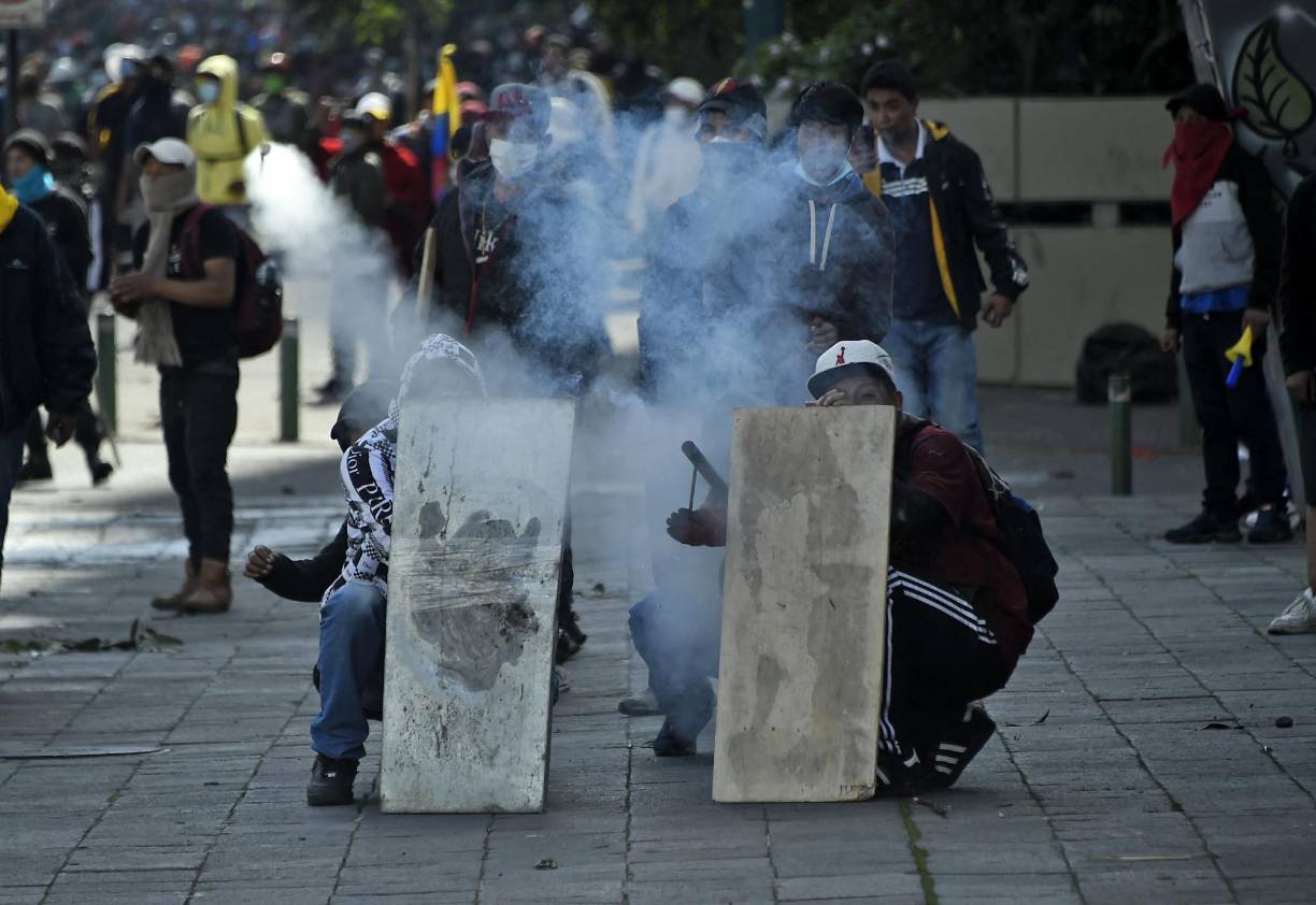 Protestas en Ecuador: Las imágenes del estallido de violencia en Quito