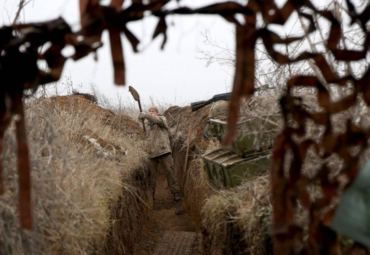 Para Vladyslav, un joven militar de 22 años, sólo una entrada de Ucrania en la OTAN puede salvar al país