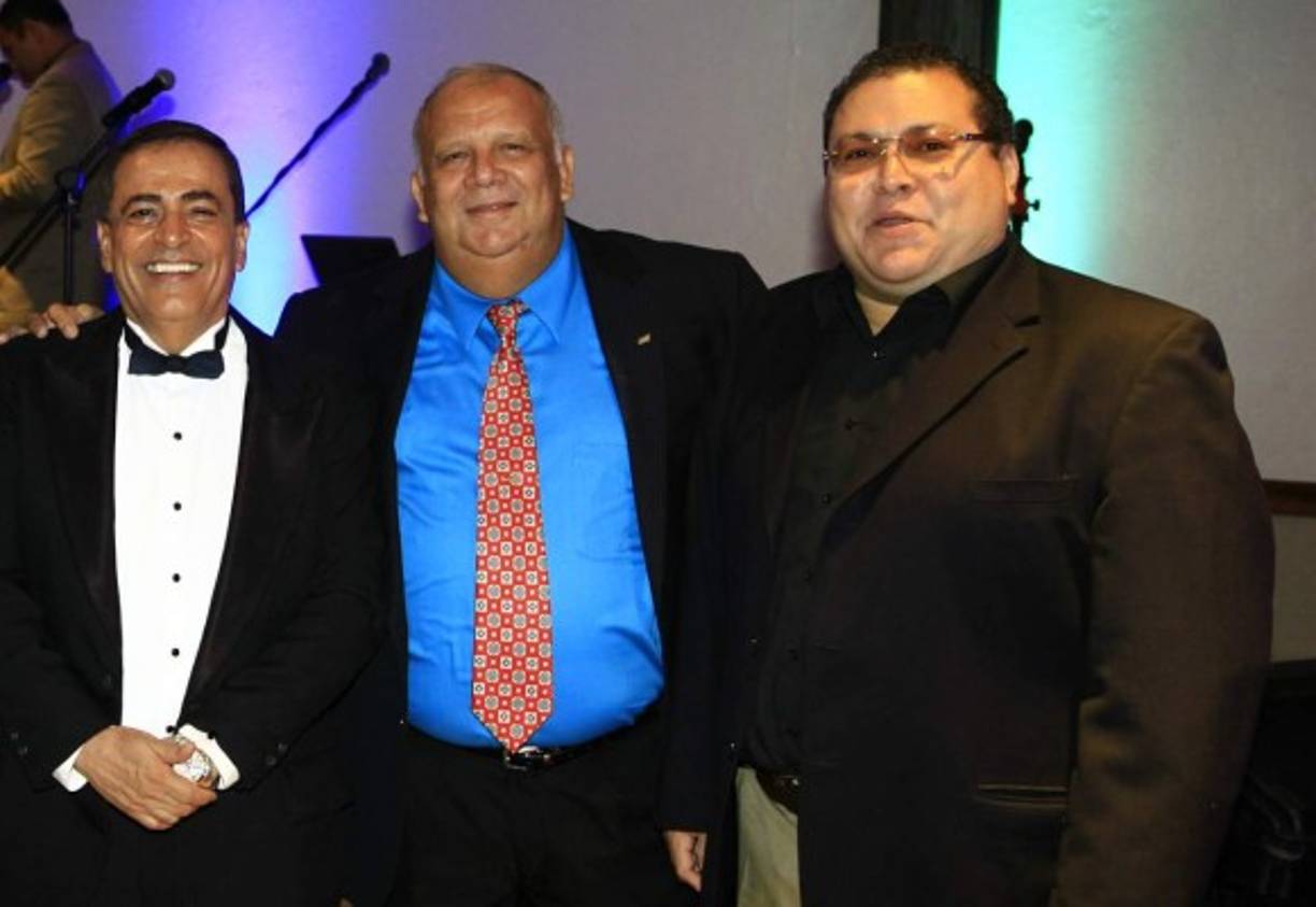 Alfonso Godoy, Leonardo Villegas y Ramón Irula.