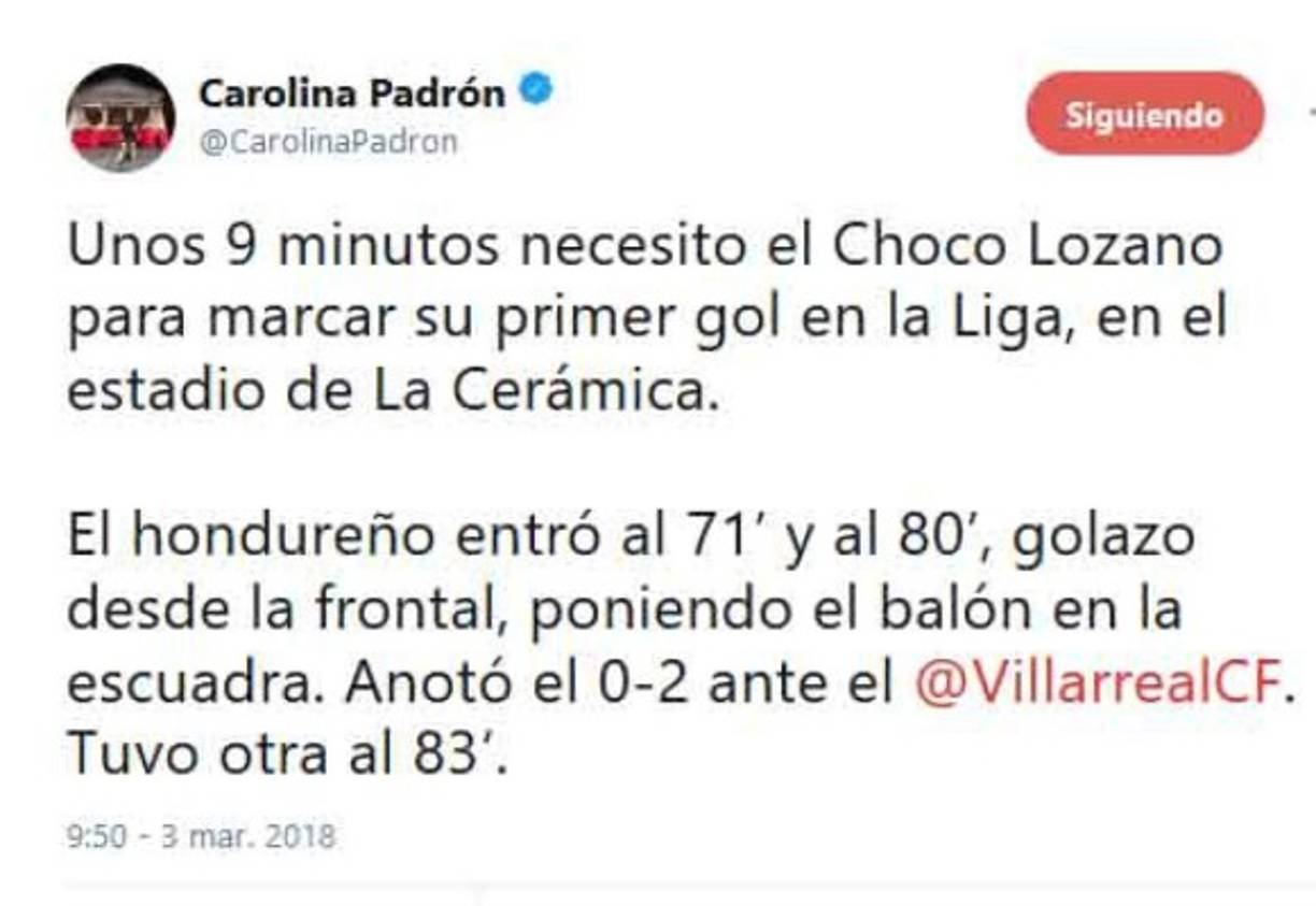 La periodista Carolina Padrón de ESPN