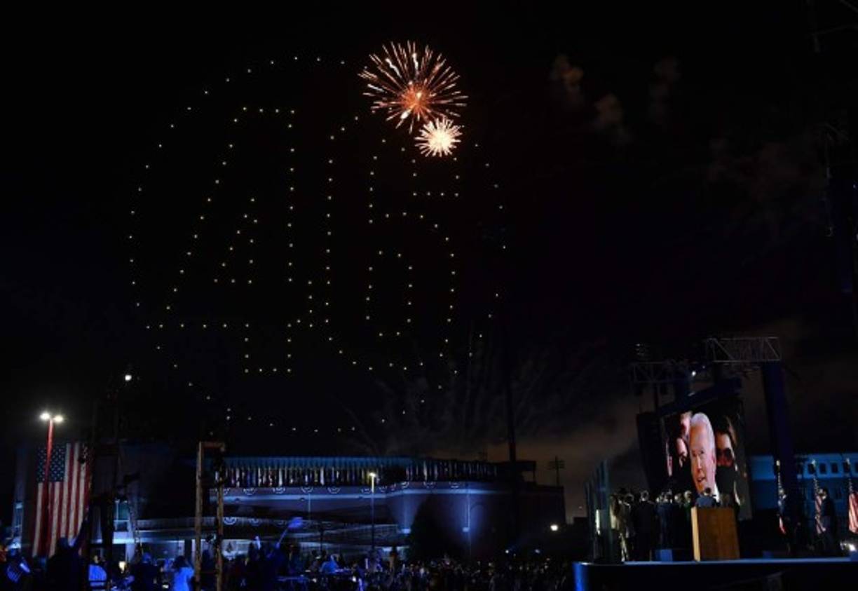 Biden se proclamó vencedor de las elecciones presidenciales luego de que los medios estadounidenses proyectaran su victoria en Pensilvania, uno de los estados disputados con el presidente Donald Trump, que se rehúsa a aceptar la derrota.