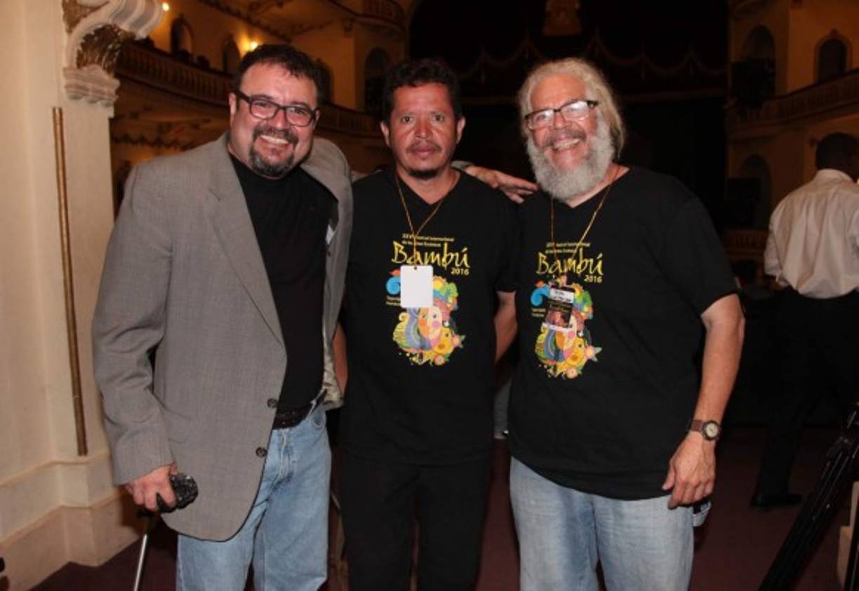 Edgar Valeriano, Danilo Lagos y Felipe Acosta