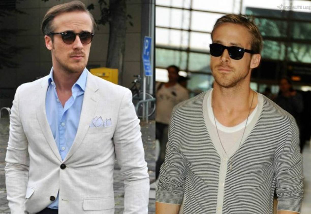 Ryan Gosling tiene un doble, incluso, con más estilo que él. Es alemán se llama Johannes Laschet, es bloguero de moda y es tan famoso que su perfil está confirmado.