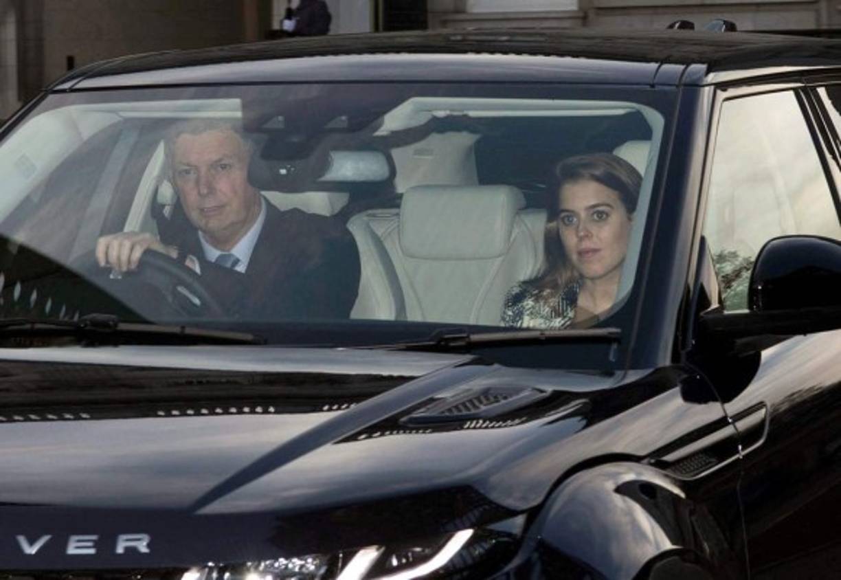 La evento llegaron más de 50 miembros de la familia real, entre ellos la princesa Eugenia de York.