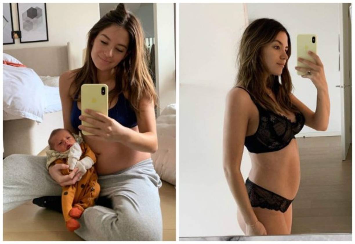 Sarah Kohan<br/><br/>La esposa del Chicharito tuvo un gesto muy valiente y compartió una imagen en donde muestra con gran orgullo su pancita tras dar a luz a de su hijo Noah. La modelo australiana no ha recuperado su bella figura tras el alumbramiento y pone el ejemplo que las mujeres, por muy famosas que sean, requieren tiempo para recuperarse tras un alumbramiento.<br/><br/><br/>
