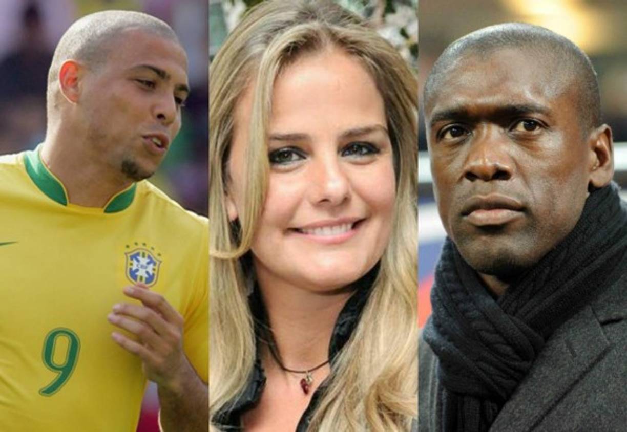 Ronaldo Nazario.Se casó en 1999 con la también futbolista Milene Domingues . En 2002 se marchó al Real Madrid, y medios aseguraron que la verdadera razón de su partida fue que su esposa era amante de Clarence Seedorf.