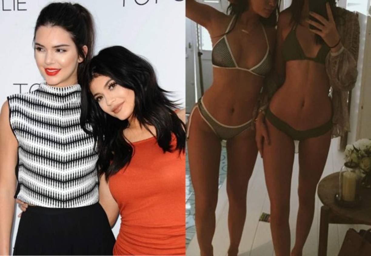 Las hermanas Kendall y Kylie Jenner.