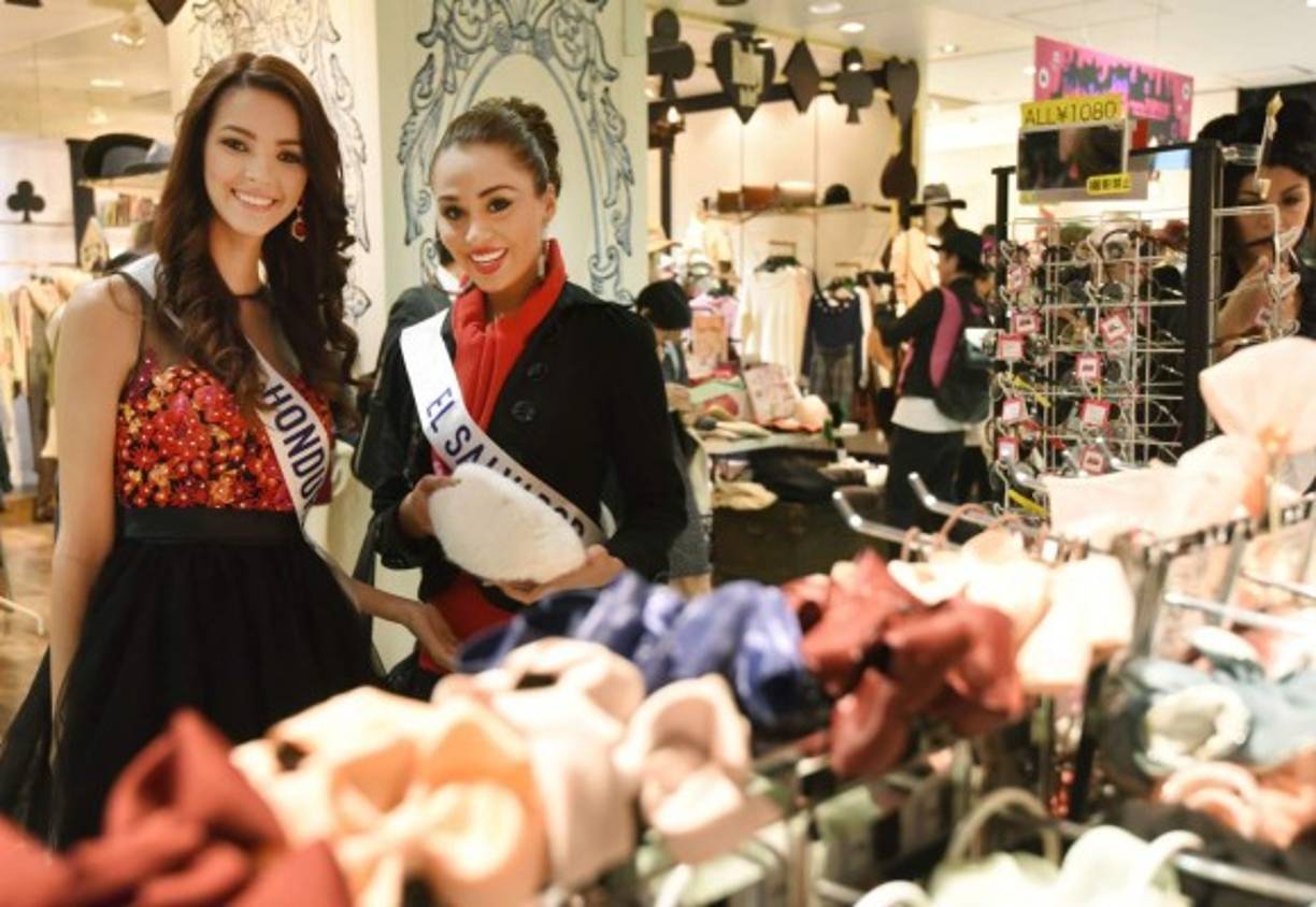 La joven hondureña ya está en Japón para representar a Honduras en el Miss Internacional que se desarrollará en noviembre.