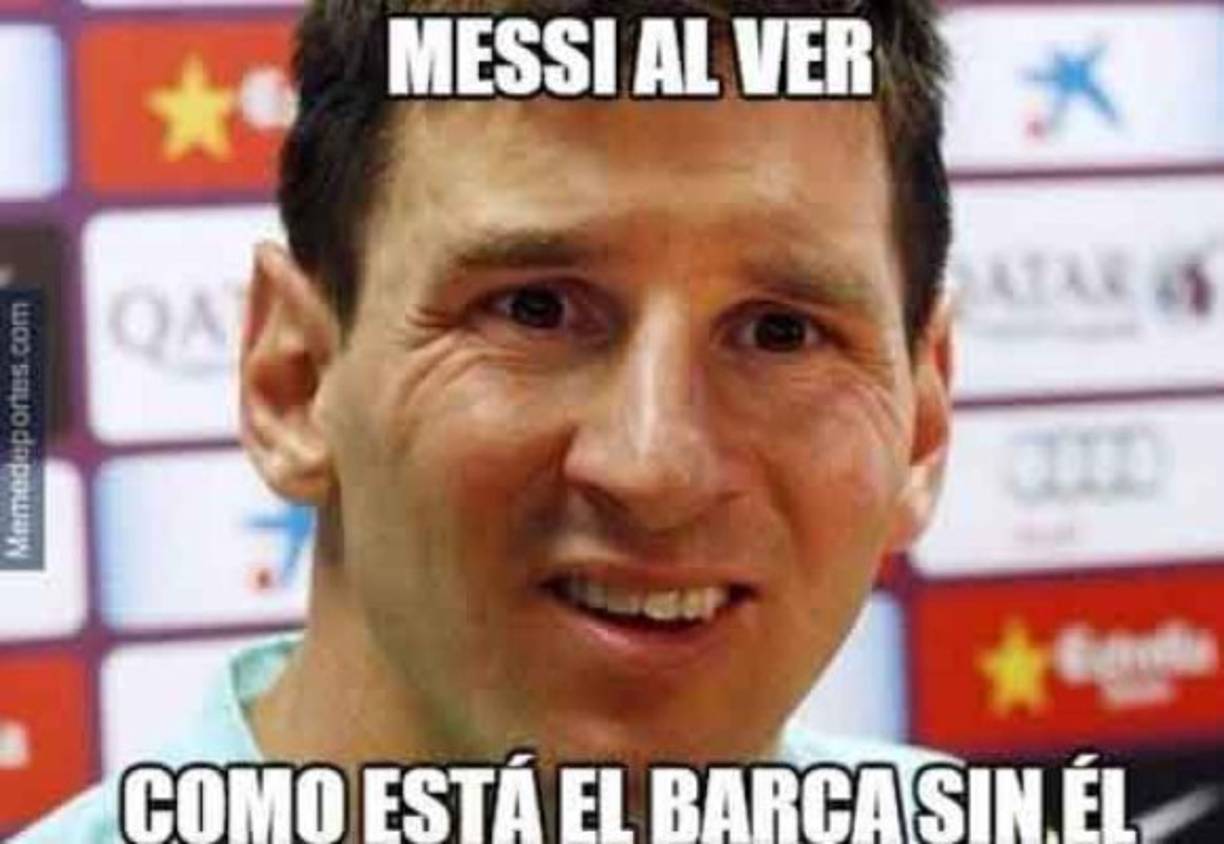Lionel Messi no fue ni convocado al partido y se notó su ausencia.