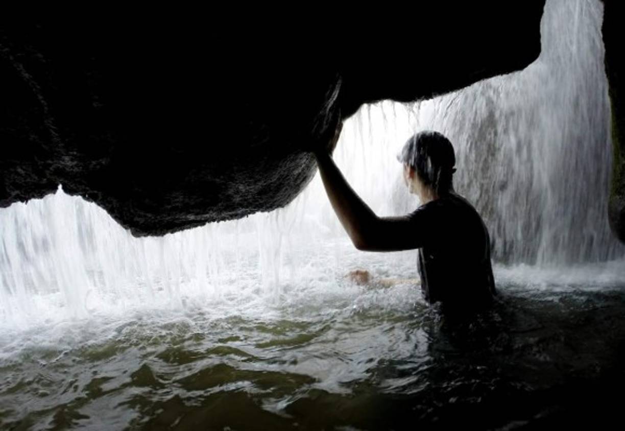 Las cuevas es uno de los atractivos que tiene este lugar. Fotos Franklin Muñoz/LA PRENSA.
