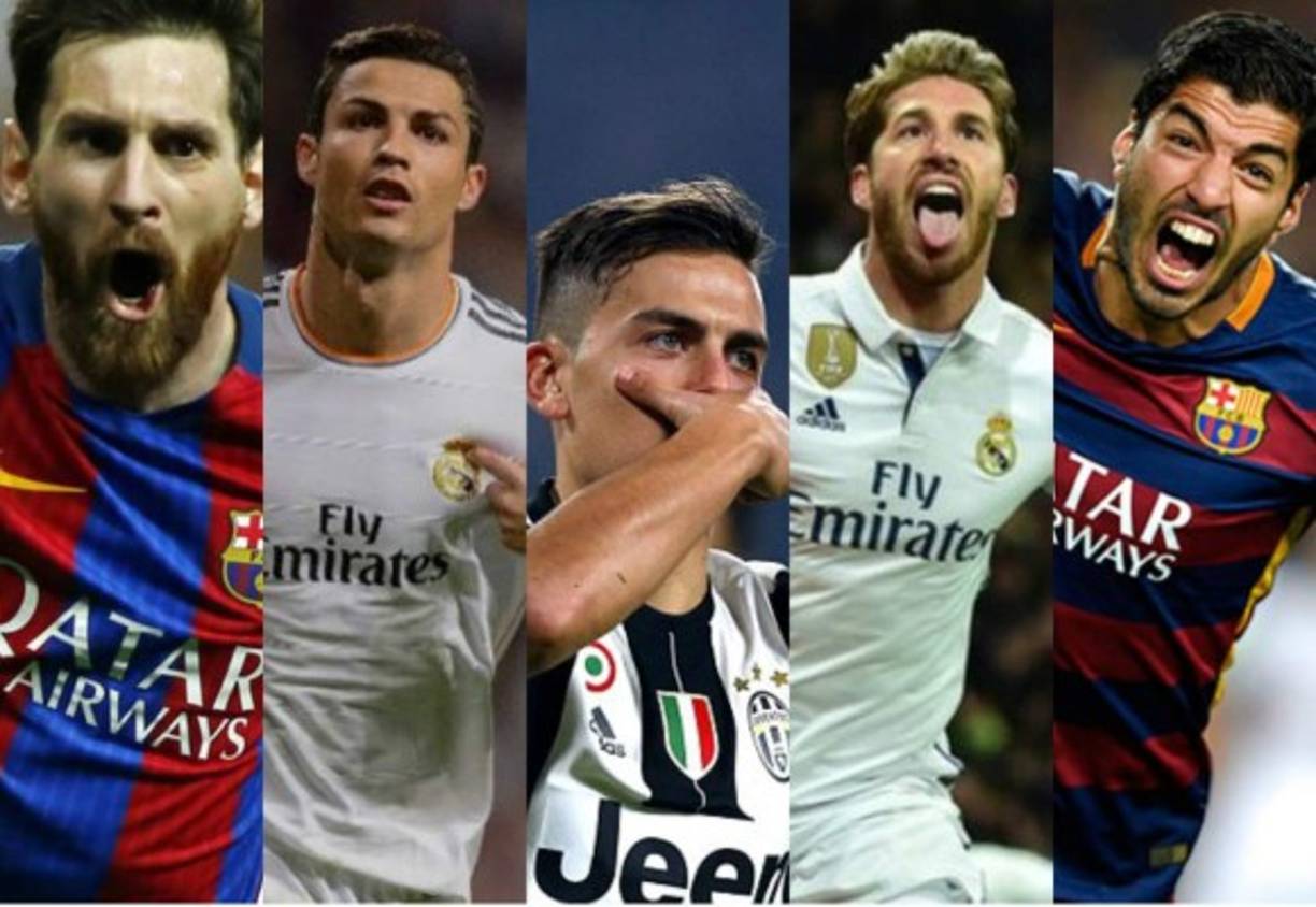 La 'France Football' desvelará a lo largo del día los 30 aspirantes al Balón de Oro 2017, concedido a partir de los votos de los corresponsales de la revista en el mundo. El gran favorito es el portugués Cristiano Ronaldo, pero tendrá que superar en votación a su siempre oponente y cinco veces ganador del galardón Lionel Messi. Asimismo, destacan Luis Suárez, Neymar, David De Gea, Sergio Ramos y otros jugadores que han demostrado un gran nivel este 2017.