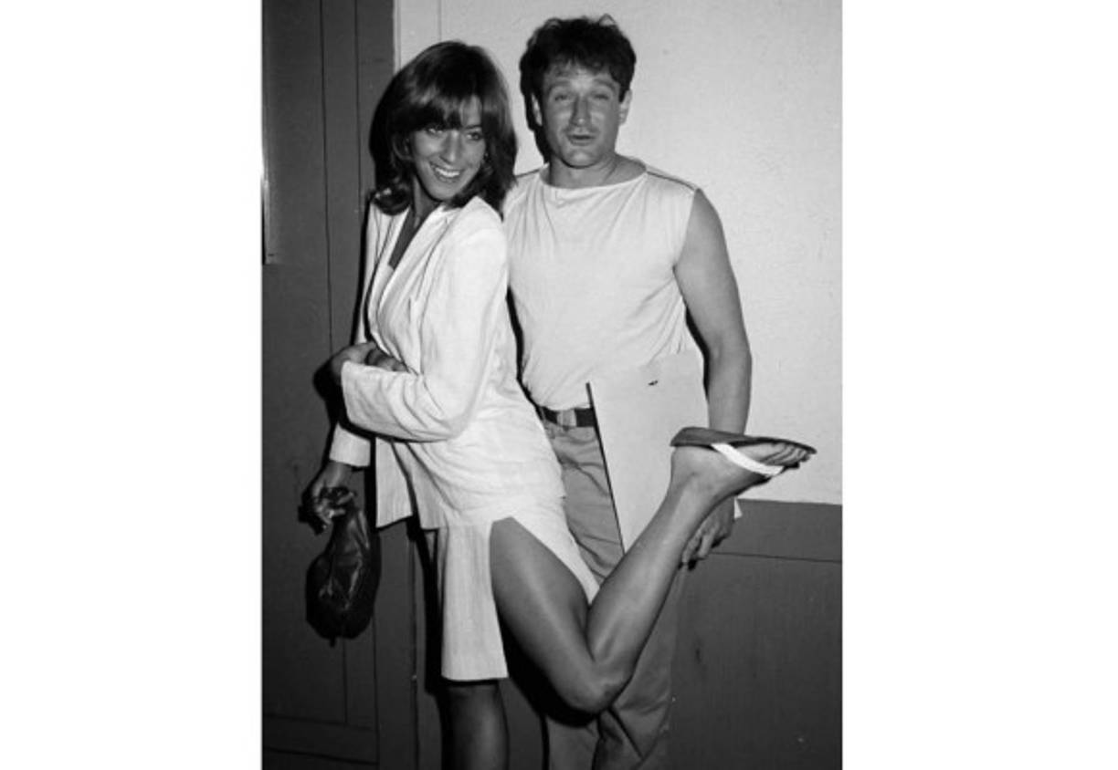 En esta imagen de junio de 1981 vemos al comediante junto a su entonces esposa Valerie Williams.