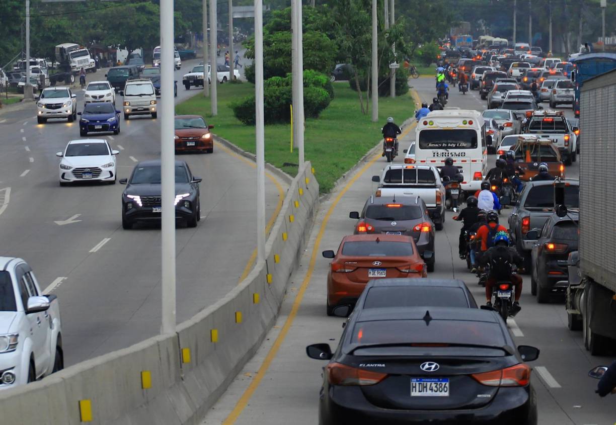 Uno de los puntos a mejorar en San Pedro Sula es la salida de la ciudad, especialmente el bulevar del sur.