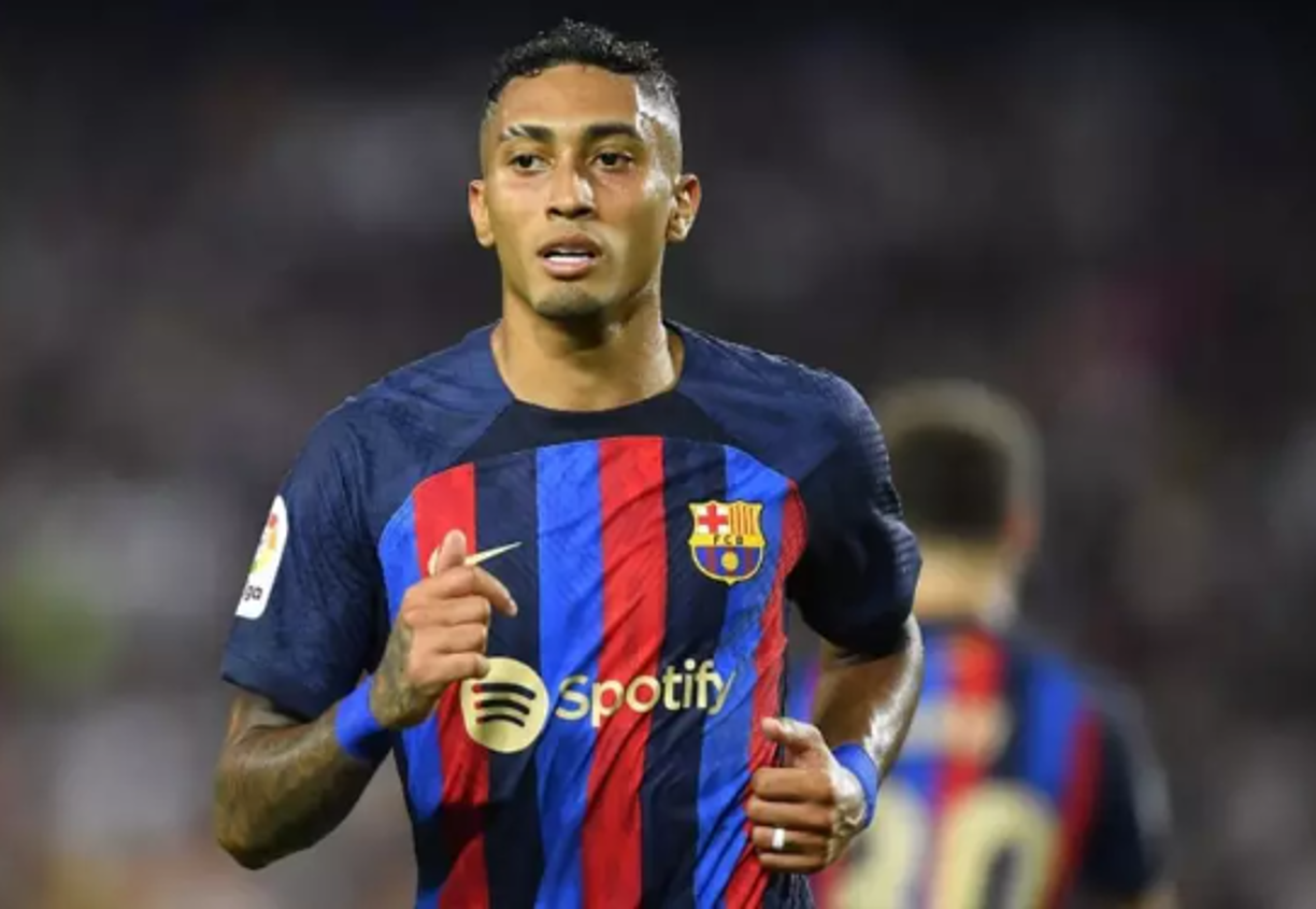 El futbolista brasileño del FC Barcelona, Raphinha, está dentro del foco de atención del Arsenal.<br />