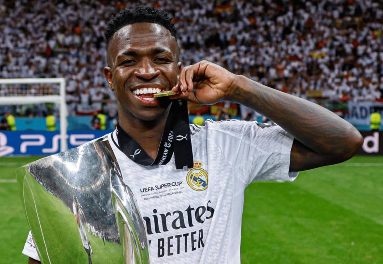 Vini ha brillado a lo largo del año ganando la Champions League y la Liga Española con el Real Madrid. También la Supercopa de Europa.