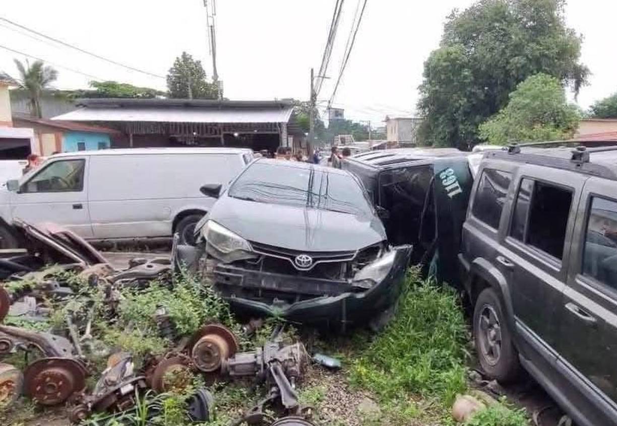 Específicamente, el accidente ocurrió en la intersección entre la 11 calle y 8 avenida del populoso barrio sampedrano. 